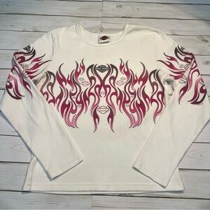 2004 Harley Davidson Motorcycles Long Sleeve Tee. Sz L